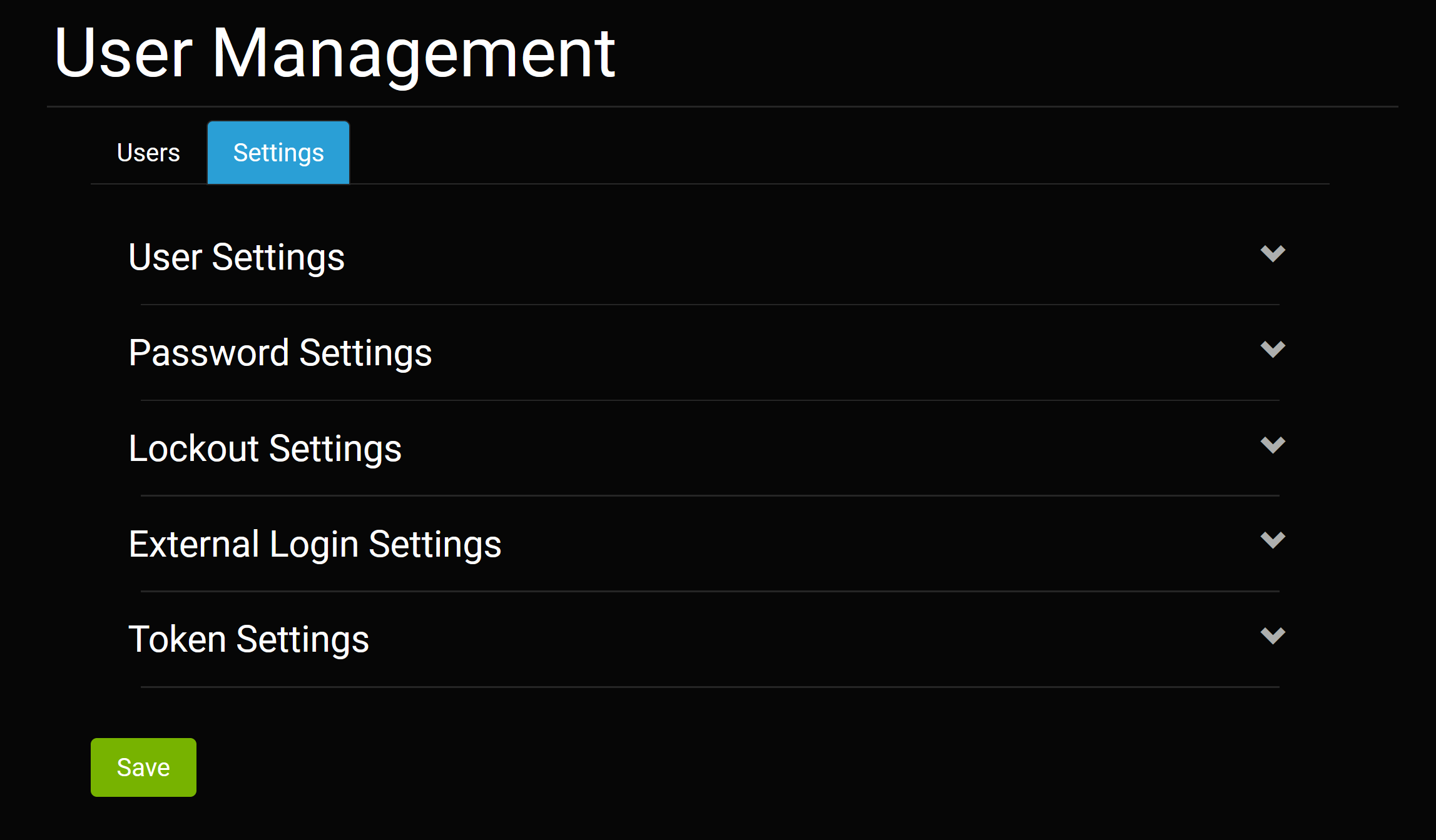 User Management