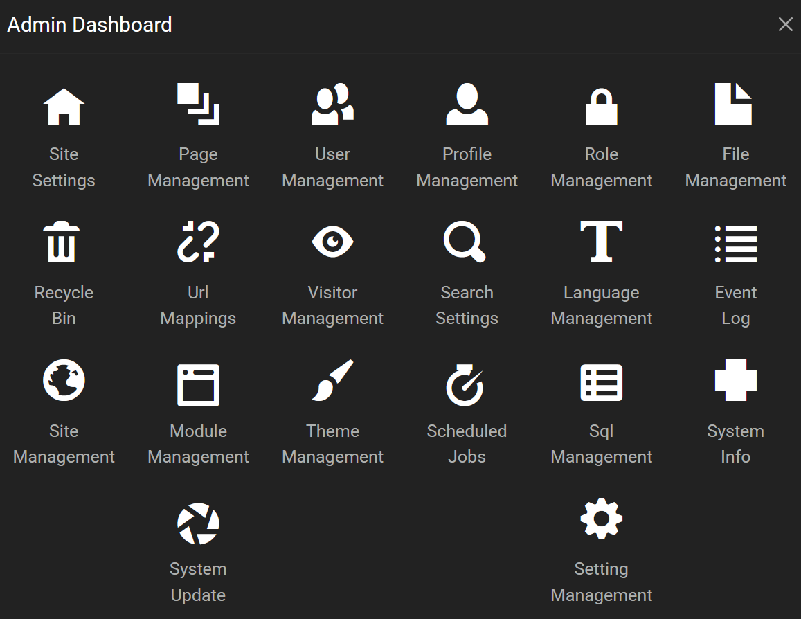 Admin Dashboard