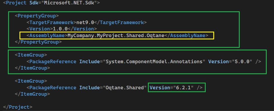 Shared Project